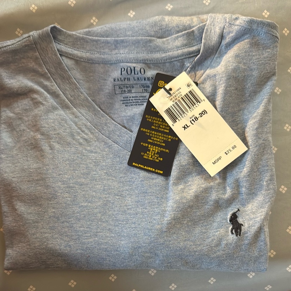 Polo by Ralph Lauren Men's Blue Shirt